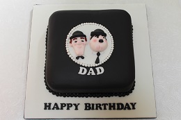 laurel and hardy birthday cake